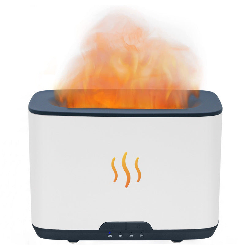 Simulated Flame Aromatherapy Machine Home Office Desktop Humidifier - View 7