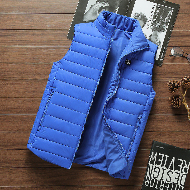 Heated Vest Smart Electric Heating Jacket Men Women Waistcoat Winter - View 16