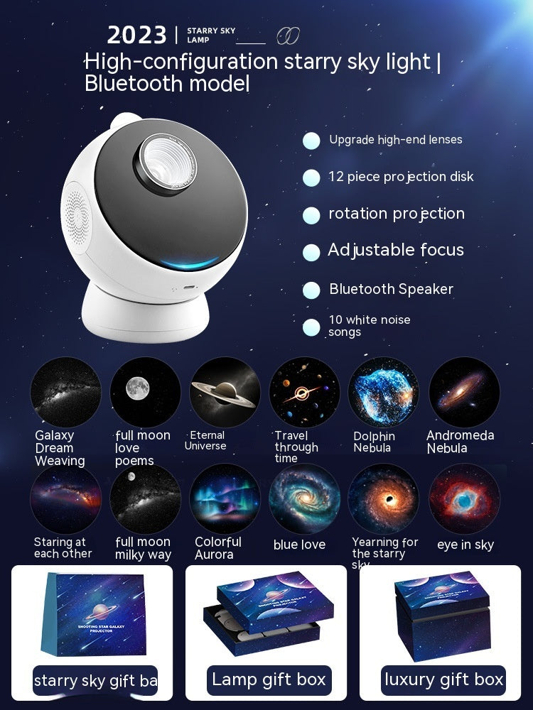 Star Light Projector | Creative Galaxy Night Light for Bedroom & Parties - Detail Shot