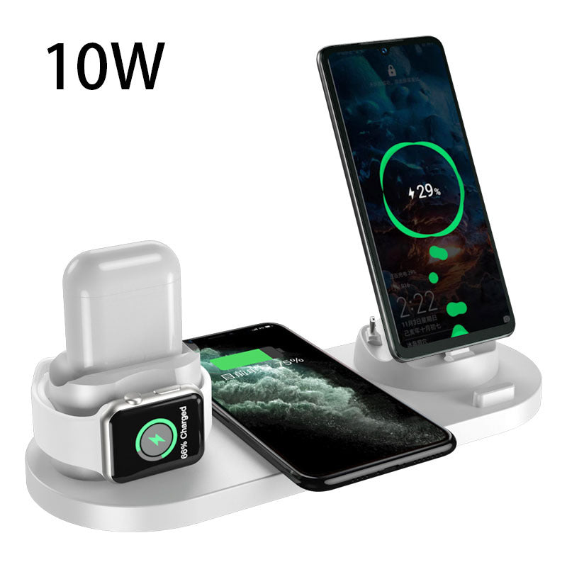 6-in-1 Wireless Charging Dock | Ultimate Power Station for iPhone, Watch & AirPods - View 9