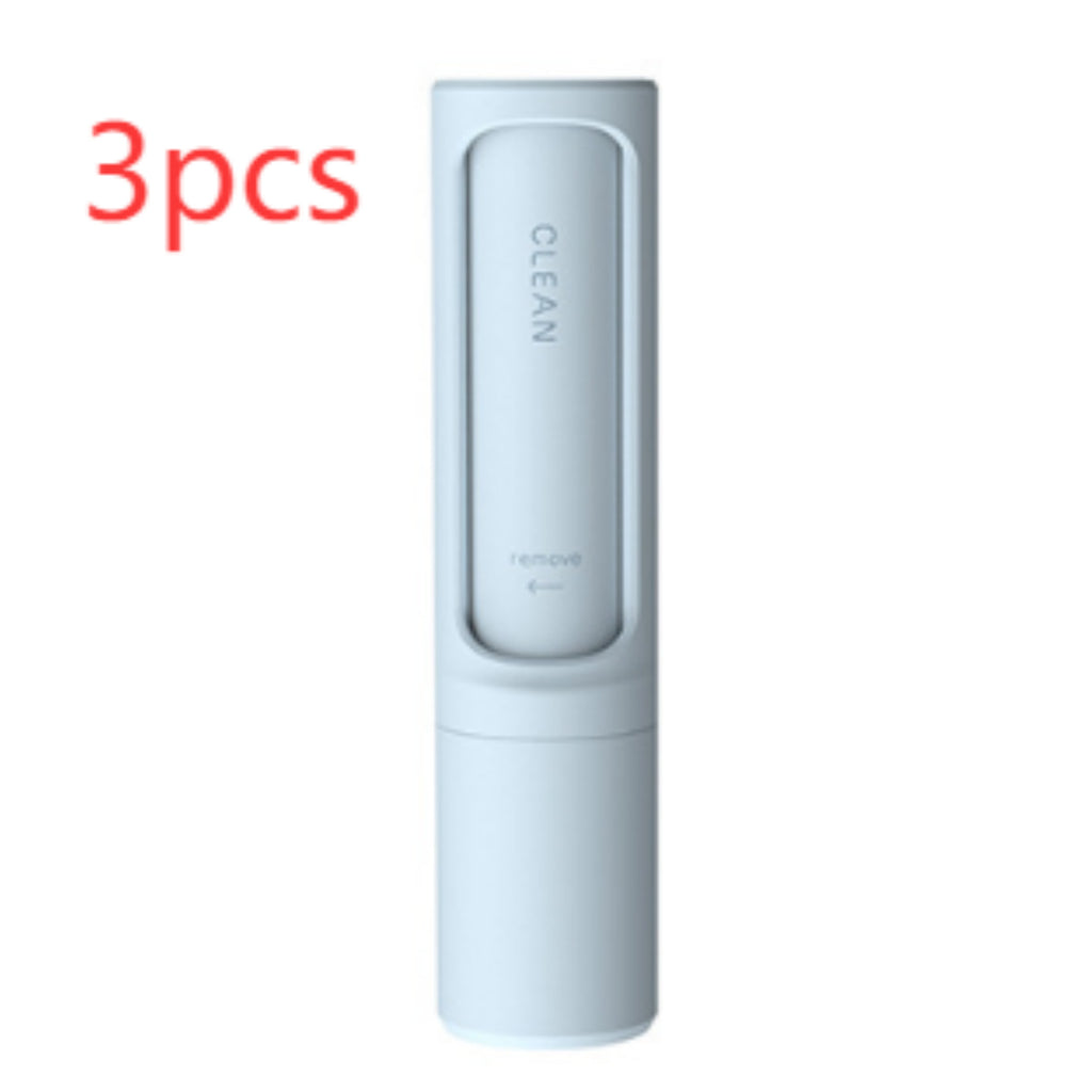 2-1 Reusable Pet Hair Remover Brush Lint Roller Portable Effective Self Cleaning Tool for Cat Dog Fur Hair Dust Removal Brush - View 8