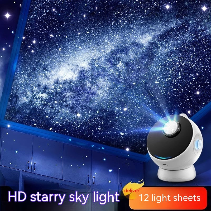 Star Light Projector | Creative Galaxy Night Light for Bedroom & Parties - Front View