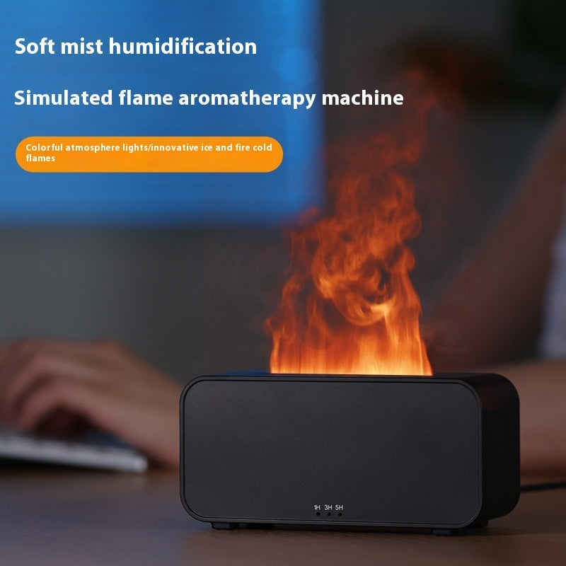 Flame Aroma Diffuser | Ultrasonic Humidifier & Essential Oil Mister - View 4