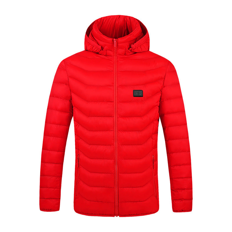 Electric Heated Smart Jacket | USB Powered Winter Warming Apparel - View 6