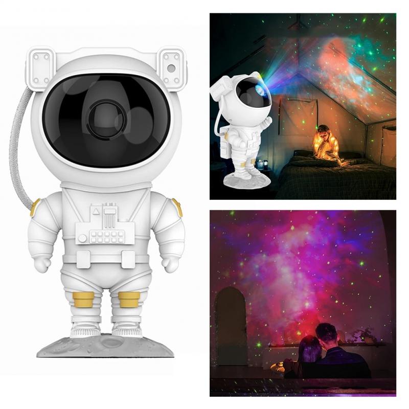 Creative Astronaut Galaxy Starry Sky Projector Nightlight USB Atmospher Bedroom Table Lamp - View 4