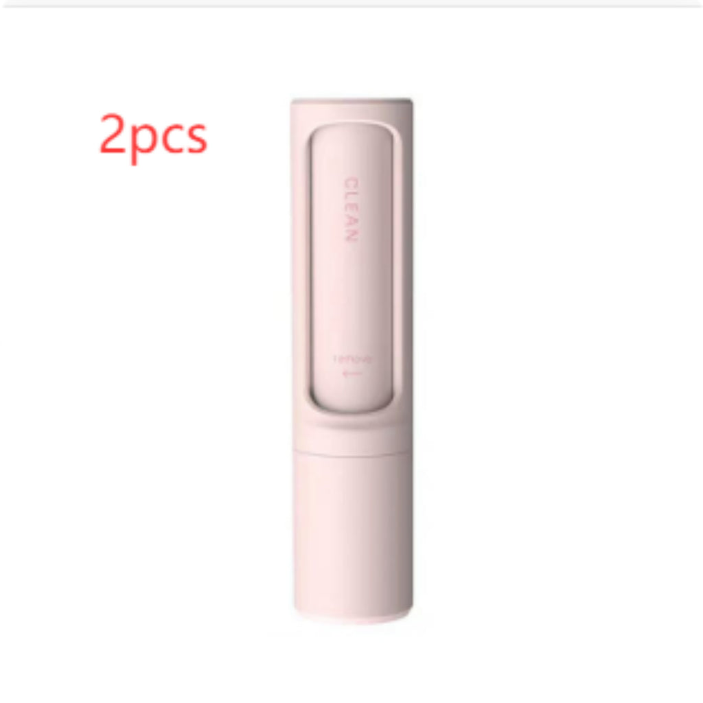 2-1 Reusable Pet Hair Remover Brush Lint Roller Portable Effective Self Cleaning Tool for Cat Dog Fur Hair Dust Removal Brush - View 14