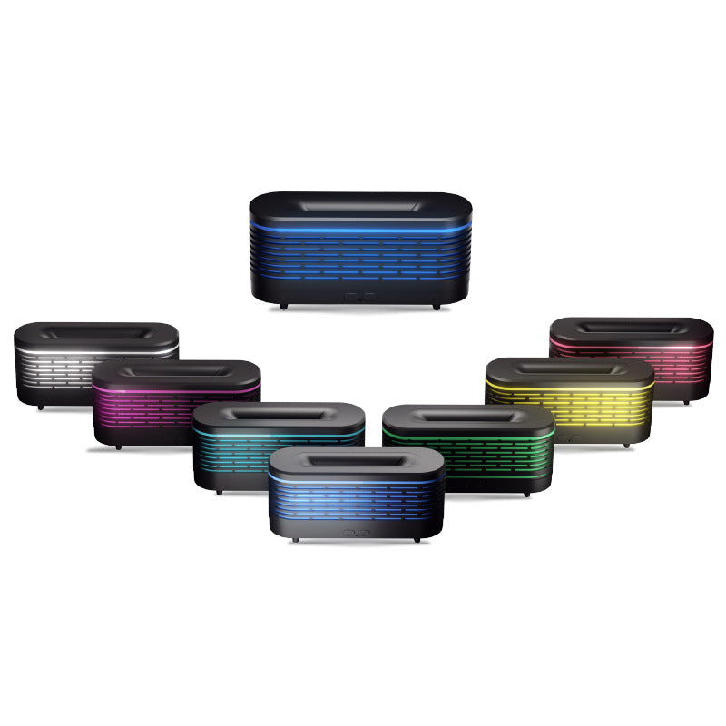 Mini Simulation Flame Ultrasonic Aroma Diffuser Domestic Humidifier - Detail Shot